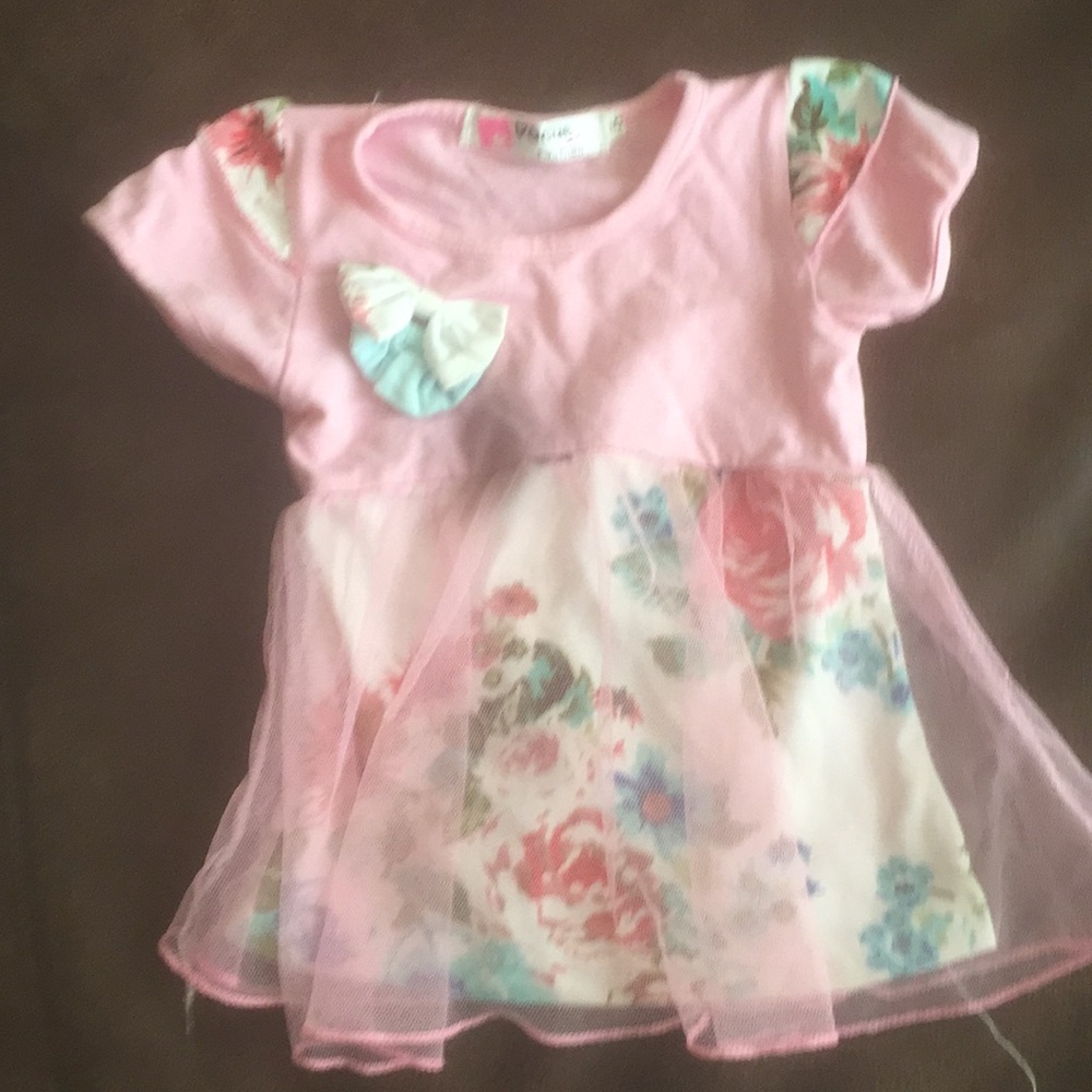 Toddler girl floral top